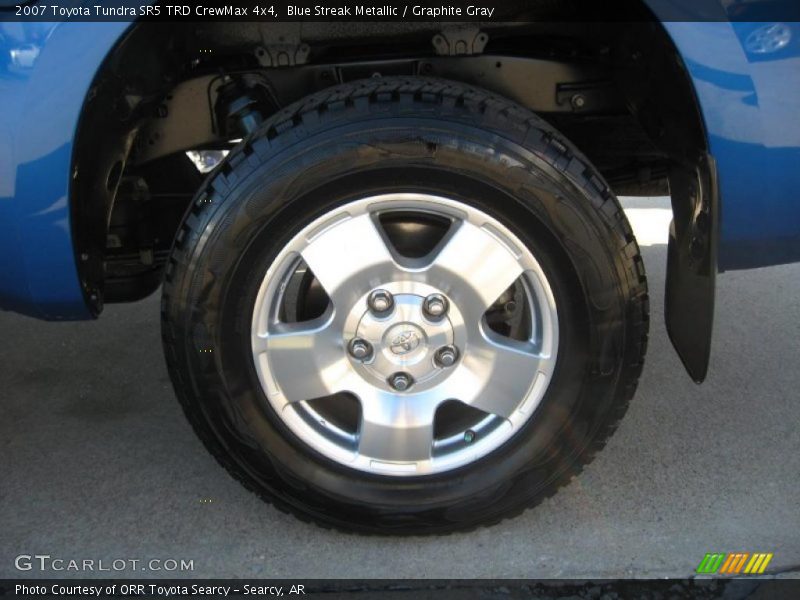 Blue Streak Metallic / Graphite Gray 2007 Toyota Tundra SR5 TRD CrewMax 4x4