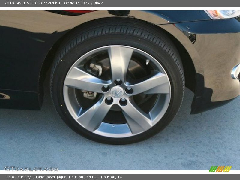  2010 IS 250C Convertible Wheel