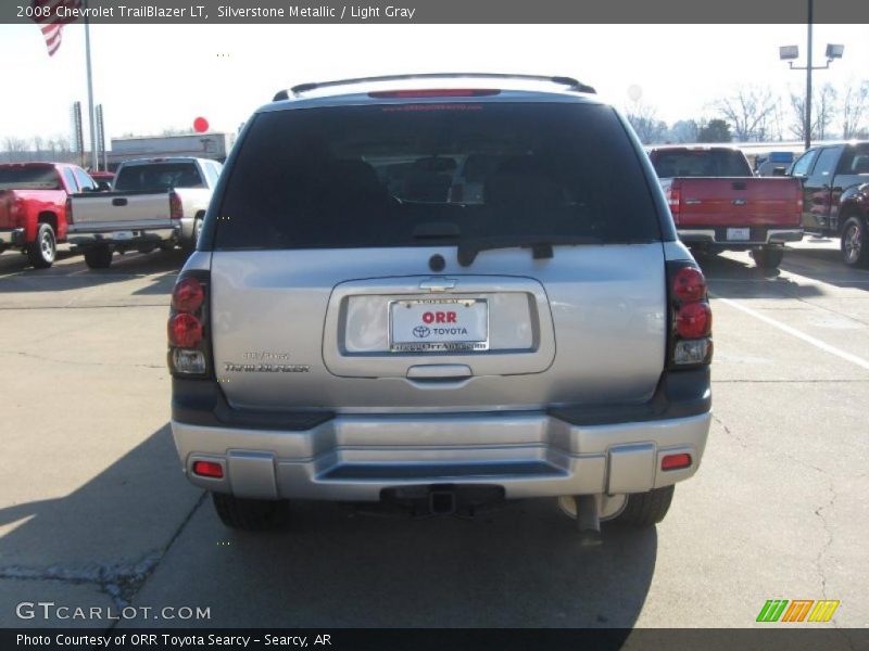 Silverstone Metallic / Light Gray 2008 Chevrolet TrailBlazer LT