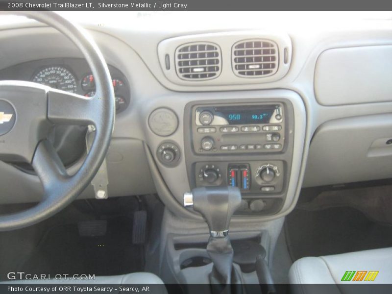 Silverstone Metallic / Light Gray 2008 Chevrolet TrailBlazer LT
