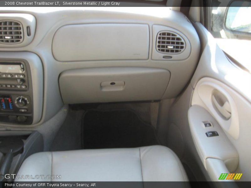 Silverstone Metallic / Light Gray 2008 Chevrolet TrailBlazer LT