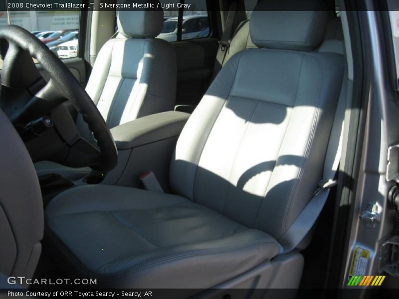 Silverstone Metallic / Light Gray 2008 Chevrolet TrailBlazer LT