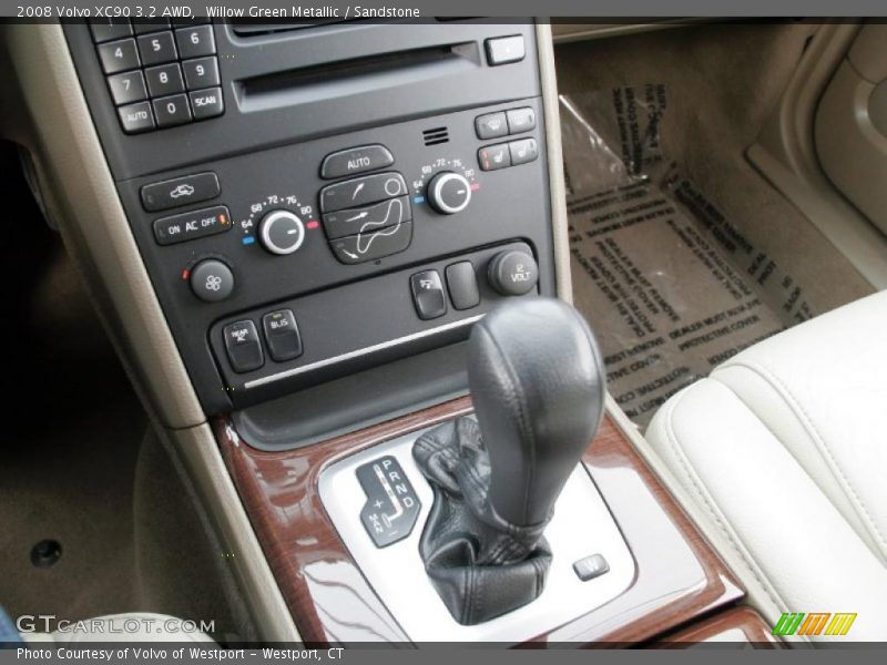 Willow Green Metallic / Sandstone 2008 Volvo XC90 3.2 AWD