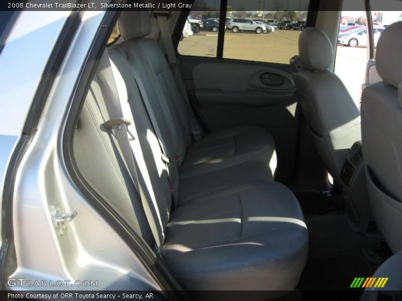 Silverstone Metallic / Light Gray 2008 Chevrolet TrailBlazer LT