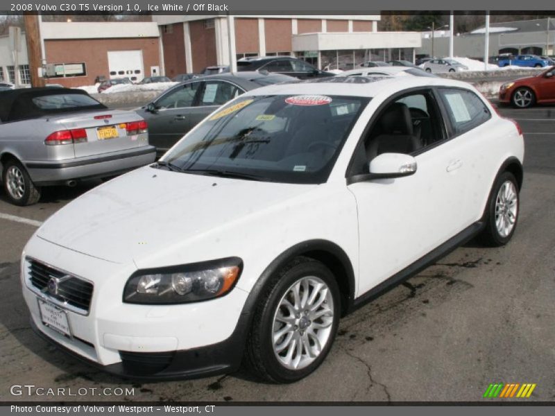 Ice White / Off Black 2008 Volvo C30 T5 Version 1.0