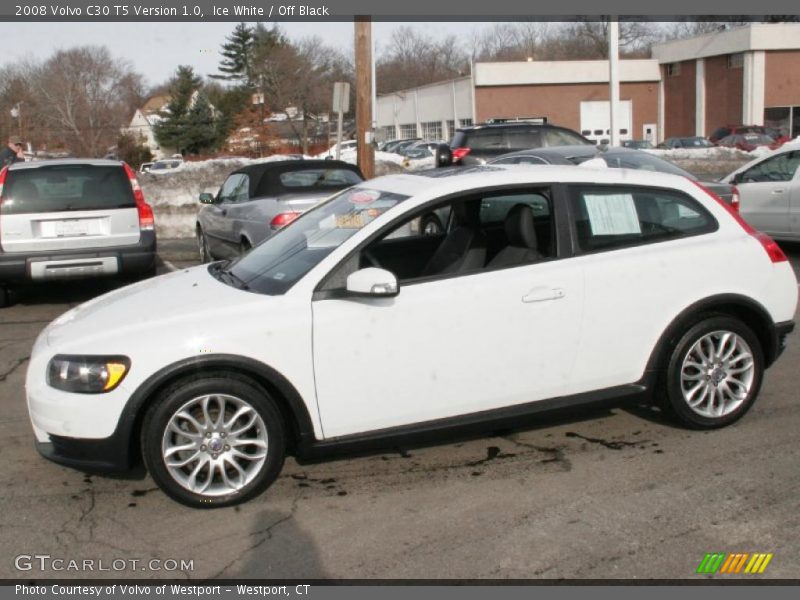 Ice White / Off Black 2008 Volvo C30 T5 Version 1.0