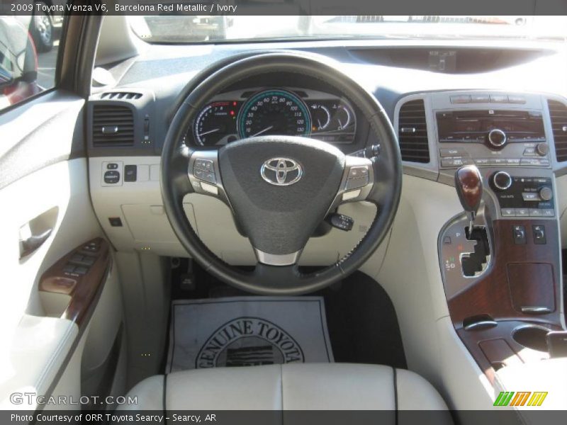 Dashboard of 2009 Venza V6