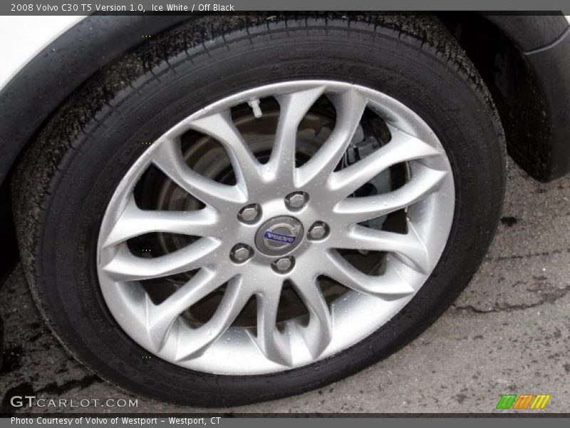 Ice White / Off Black 2008 Volvo C30 T5 Version 1.0