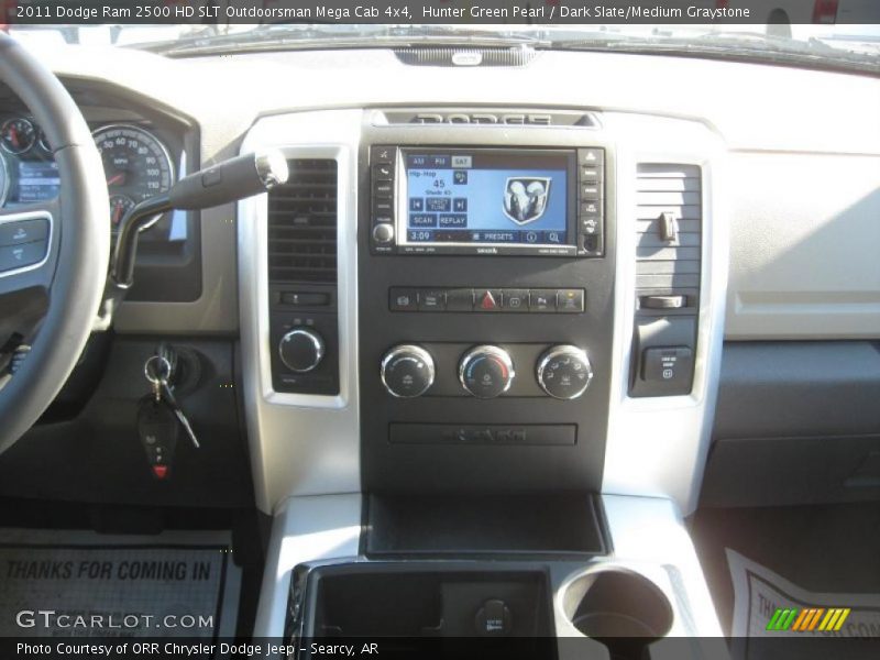 Controls of 2011 Ram 2500 HD SLT Outdoorsman Mega Cab 4x4