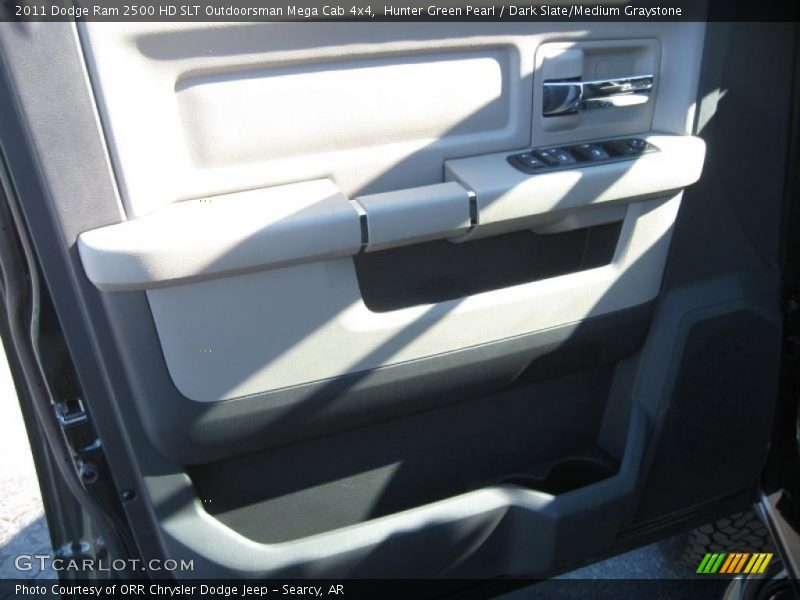 Hunter Green Pearl / Dark Slate/Medium Graystone 2011 Dodge Ram 2500 HD SLT Outdoorsman Mega Cab 4x4
