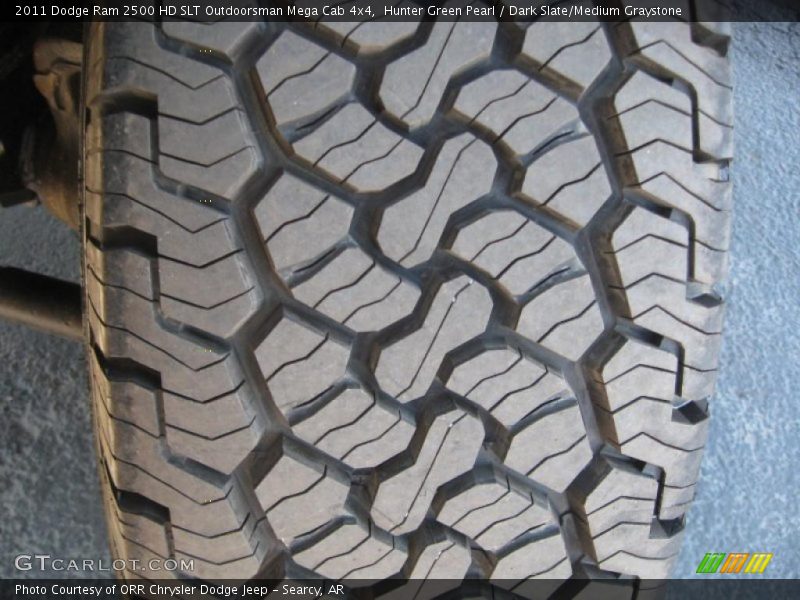 Hunter Green Pearl / Dark Slate/Medium Graystone 2011 Dodge Ram 2500 HD SLT Outdoorsman Mega Cab 4x4