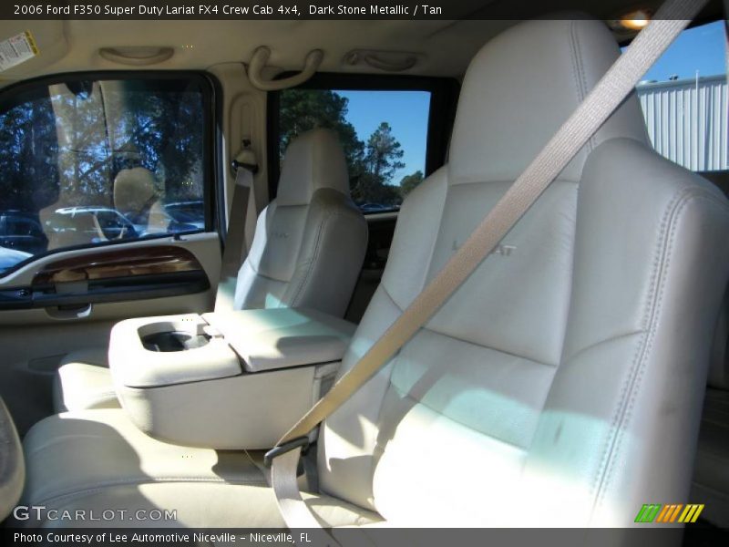 Dark Stone Metallic / Tan 2006 Ford F350 Super Duty Lariat FX4 Crew Cab 4x4