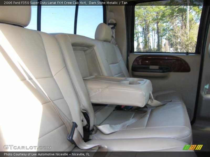 Dark Stone Metallic / Tan 2006 Ford F350 Super Duty Lariat FX4 Crew Cab 4x4