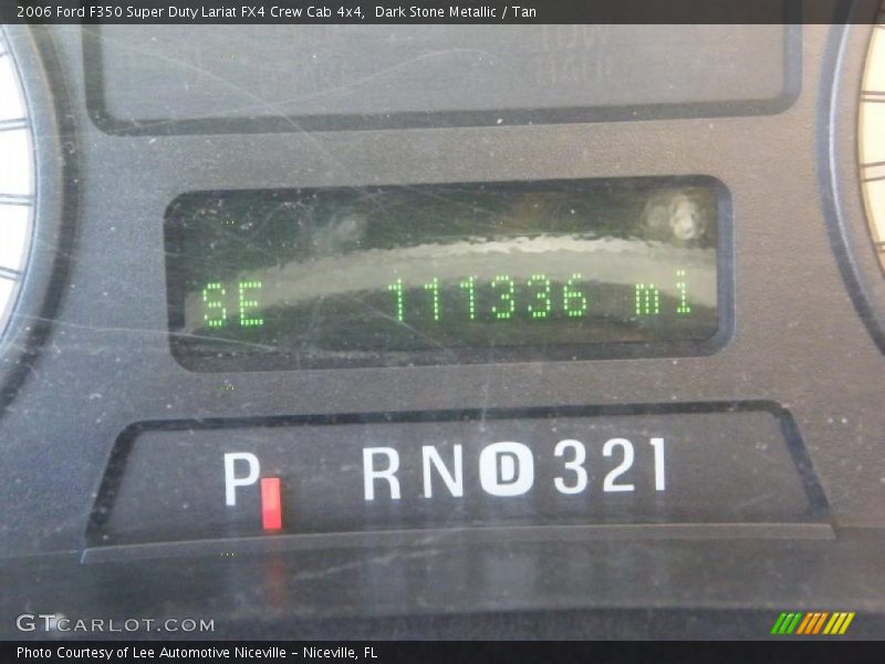 Dark Stone Metallic / Tan 2006 Ford F350 Super Duty Lariat FX4 Crew Cab 4x4