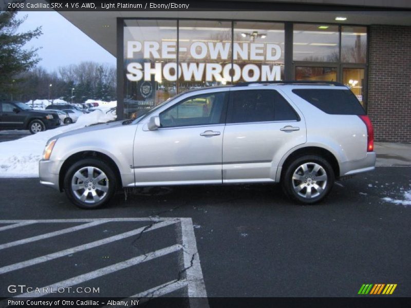 Light Platinum / Ebony/Ebony 2008 Cadillac SRX 4 V6 AWD