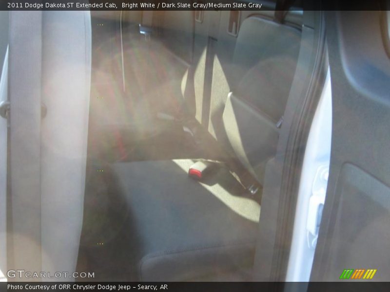 Bright White / Dark Slate Gray/Medium Slate Gray 2011 Dodge Dakota ST Extended Cab
