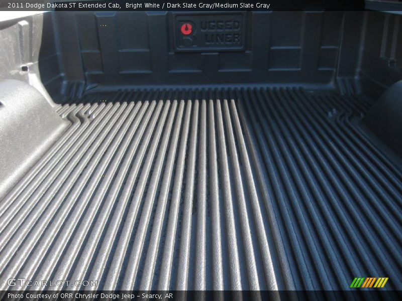 Bright White / Dark Slate Gray/Medium Slate Gray 2011 Dodge Dakota ST Extended Cab
