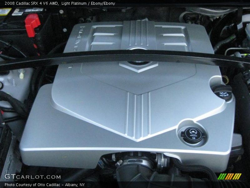 Light Platinum / Ebony/Ebony 2008 Cadillac SRX 4 V6 AWD