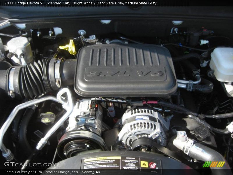  2011 Dakota ST Extended Cab Engine - 3.7 Liter SOHC 12-Valve Magnum V6