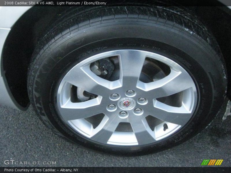 Light Platinum / Ebony/Ebony 2008 Cadillac SRX 4 V6 AWD