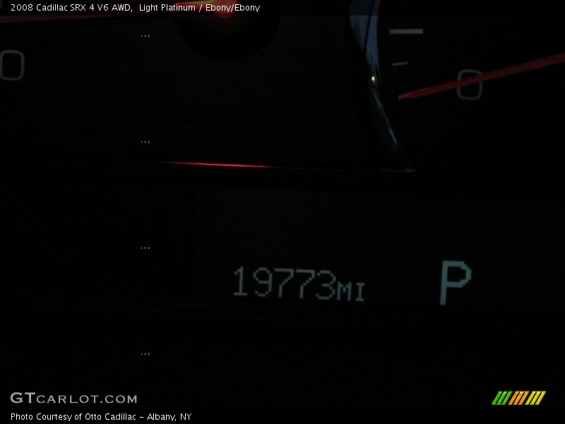 Light Platinum / Ebony/Ebony 2008 Cadillac SRX 4 V6 AWD