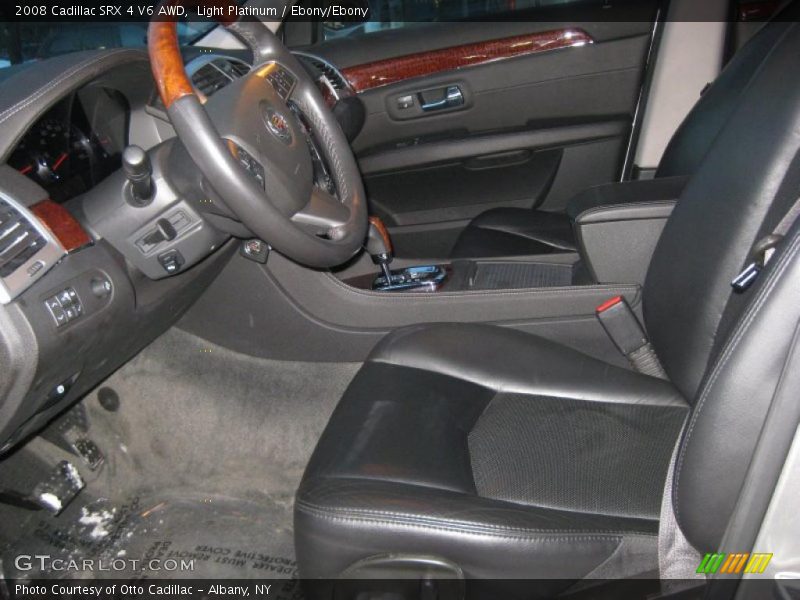 Light Platinum / Ebony/Ebony 2008 Cadillac SRX 4 V6 AWD