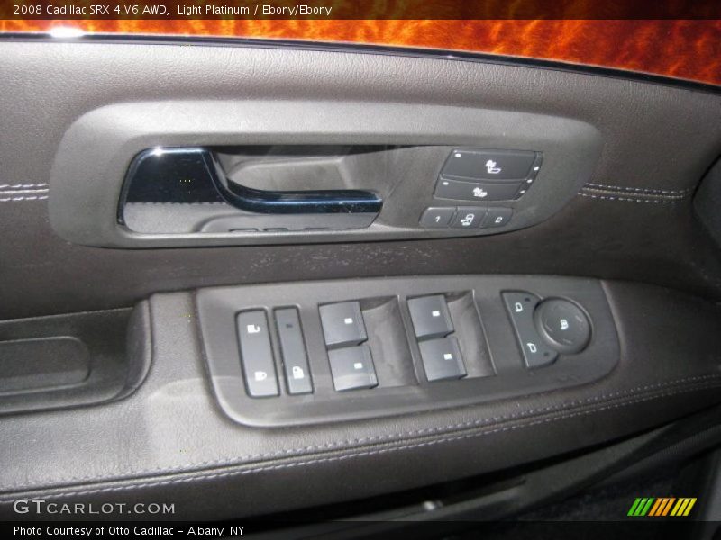 Light Platinum / Ebony/Ebony 2008 Cadillac SRX 4 V6 AWD
