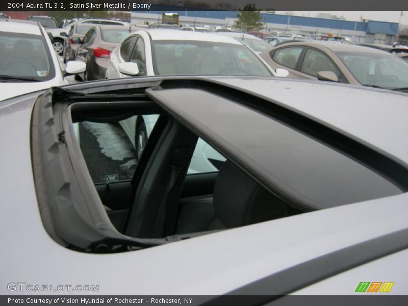 Satin Silver Metallic / Ebony 2004 Acura TL 3.2