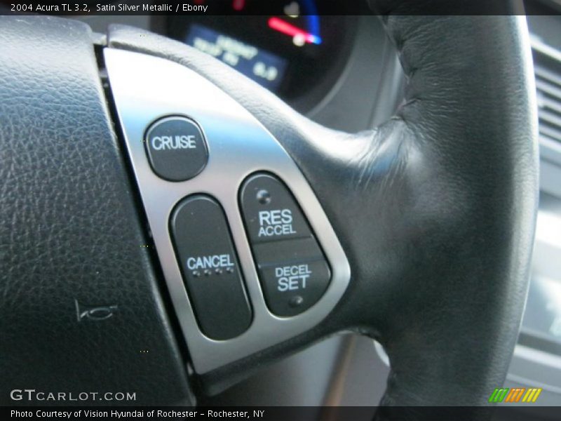 Satin Silver Metallic / Ebony 2004 Acura TL 3.2
