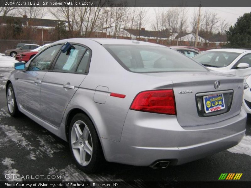 Satin Silver Metallic / Ebony 2004 Acura TL 3.2