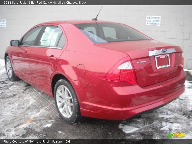  2011 Fusion SEL Red Candy Metallic
