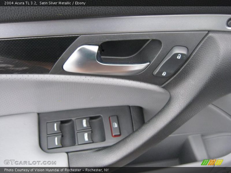 Satin Silver Metallic / Ebony 2004 Acura TL 3.2