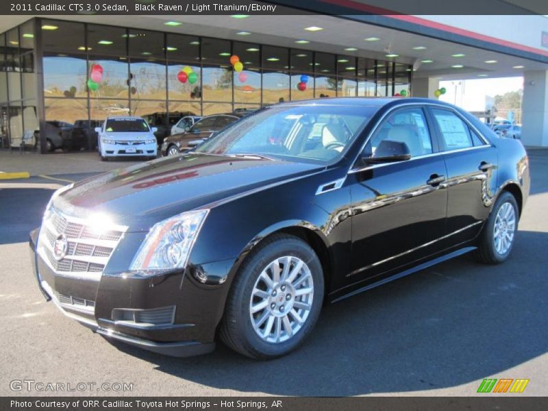 Black Raven / Light Titanium/Ebony 2011 Cadillac CTS 3.0 Sedan