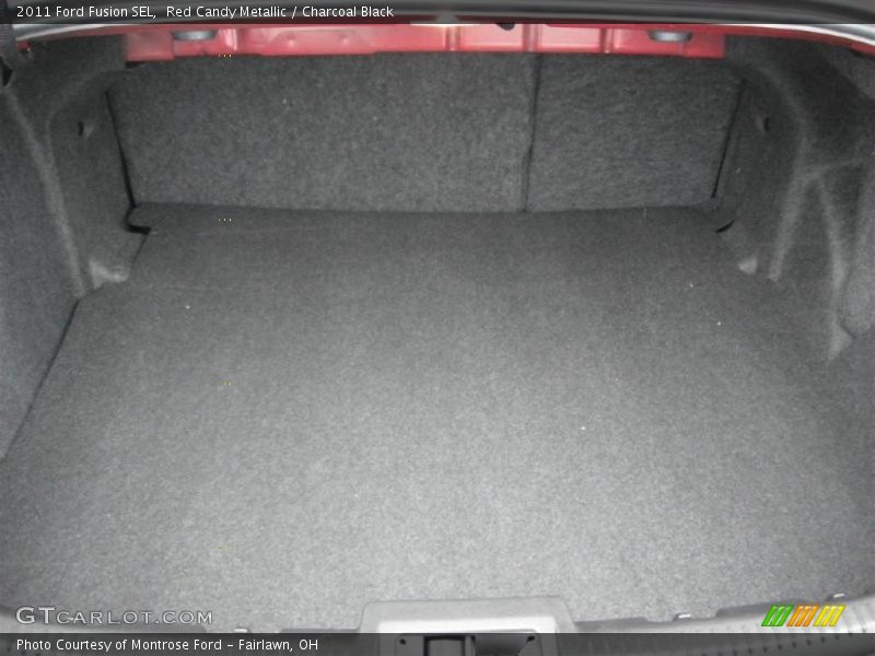 Red Candy Metallic / Charcoal Black 2011 Ford Fusion SEL