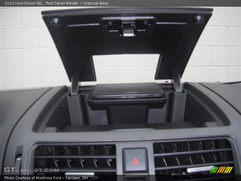 Red Candy Metallic / Charcoal Black 2011 Ford Fusion SEL