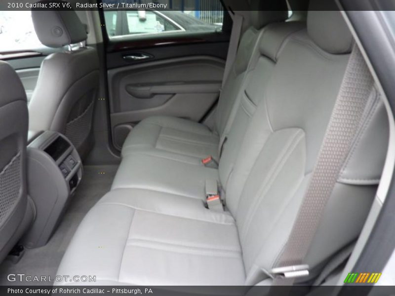 Radiant Silver / Titanium/Ebony 2010 Cadillac SRX V6
