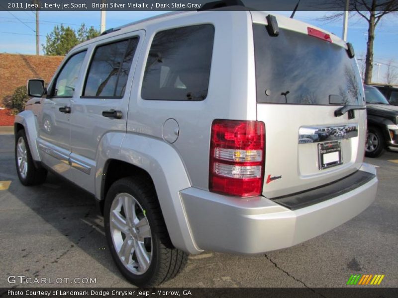 Bright Silver Metallic / Dark Slate Gray 2011 Jeep Liberty Jet Sport