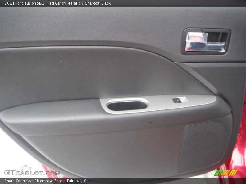 Red Candy Metallic / Charcoal Black 2011 Ford Fusion SEL