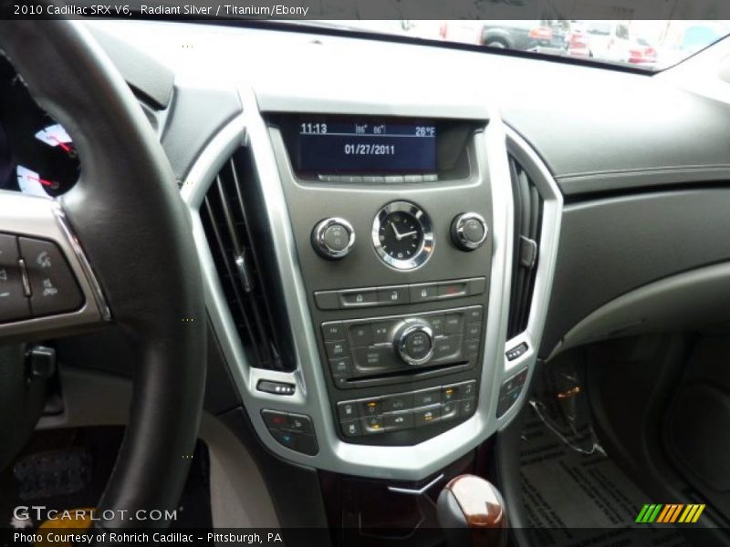 Radiant Silver / Titanium/Ebony 2010 Cadillac SRX V6