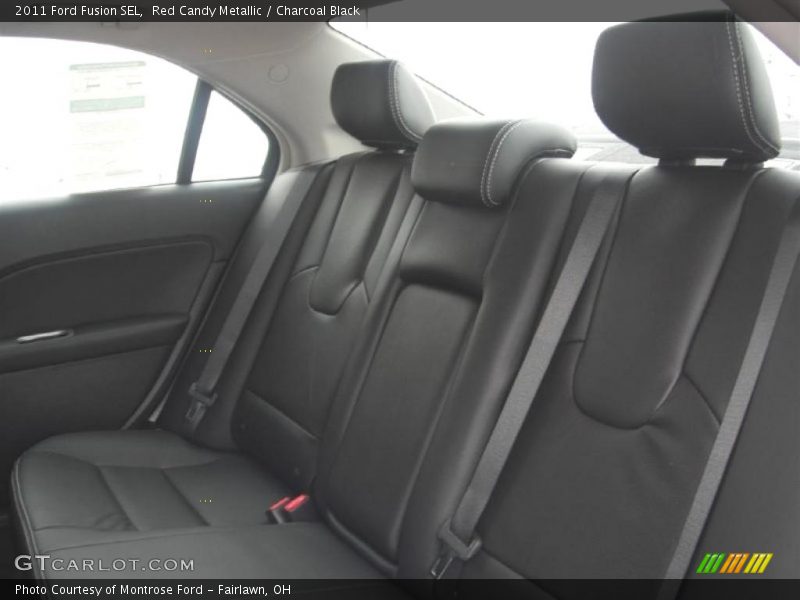 Red Candy Metallic / Charcoal Black 2011 Ford Fusion SEL