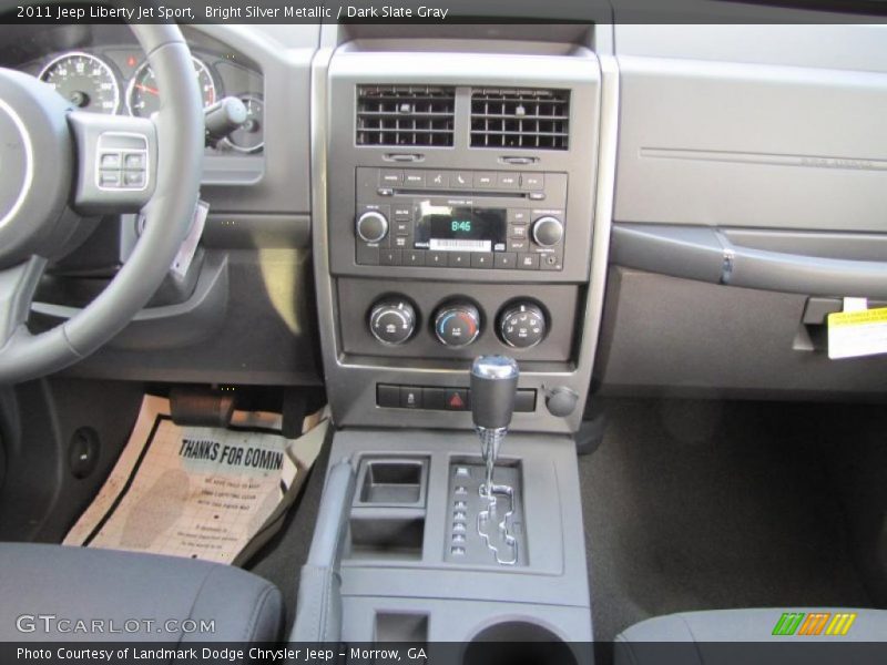 Bright Silver Metallic / Dark Slate Gray 2011 Jeep Liberty Jet Sport