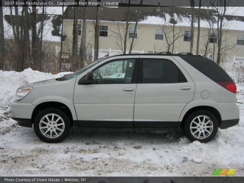 Cappuccino Frost Metallic / Neutral 2007 Buick Rendezvous CX
