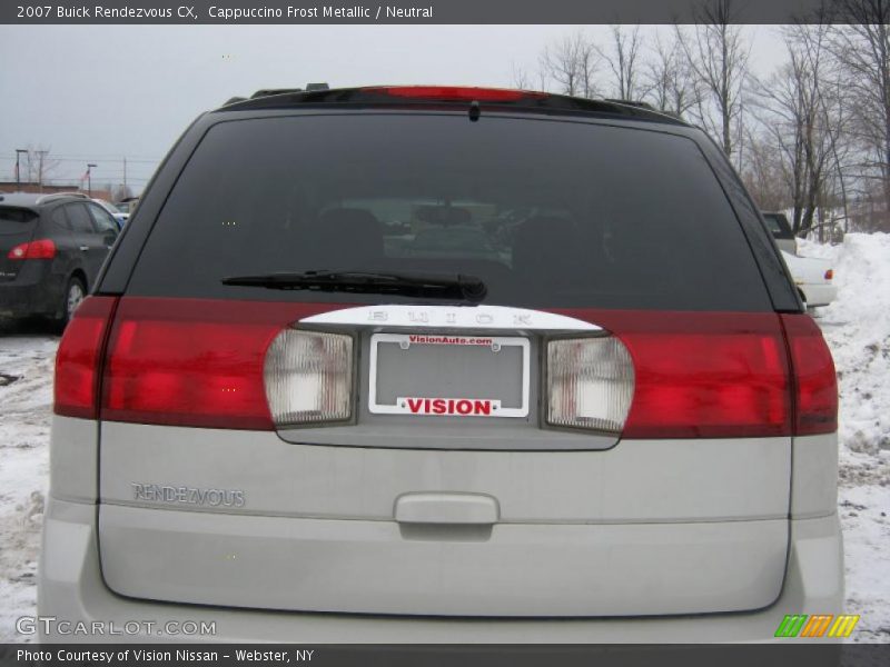 Cappuccino Frost Metallic / Neutral 2007 Buick Rendezvous CX