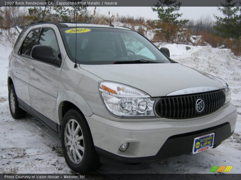 Cappuccino Frost Metallic / Neutral 2007 Buick Rendezvous CX