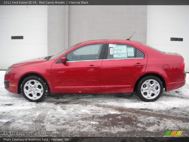  2011 Fusion SE V6 Red Candy Metallic