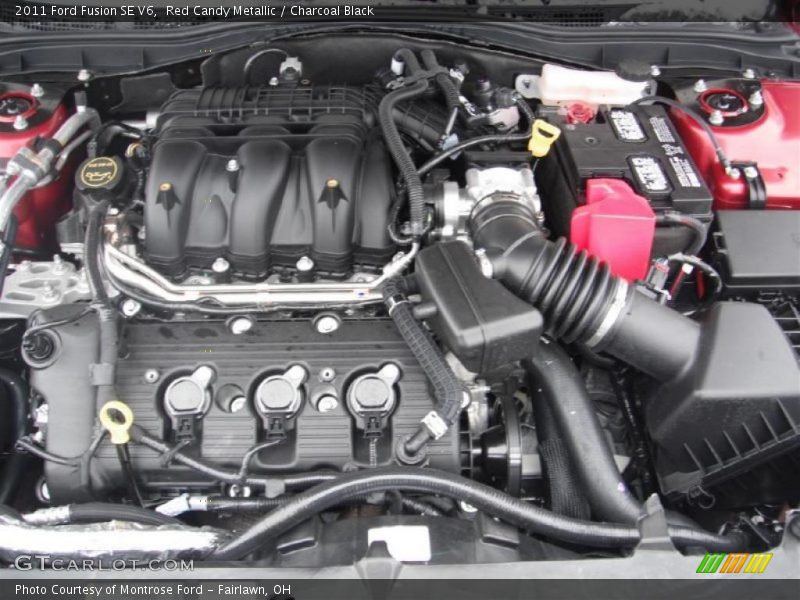  2011 Fusion SE V6 Engine - 3.0 Liter DOHC 24-Valve VVT Duratec V6