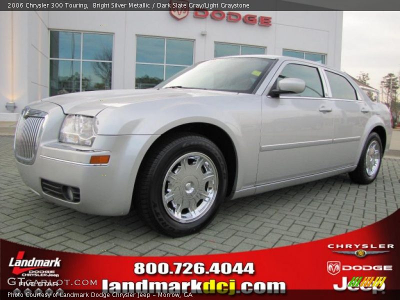 Bright Silver Metallic / Dark Slate Gray/Light Graystone 2006 Chrysler 300 Touring