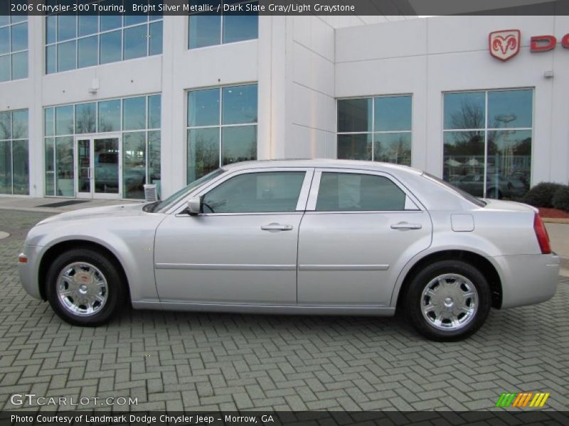Bright Silver Metallic / Dark Slate Gray/Light Graystone 2006 Chrysler 300 Touring