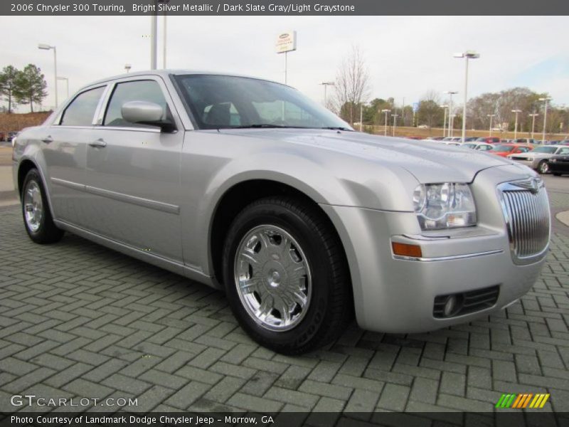 Bright Silver Metallic / Dark Slate Gray/Light Graystone 2006 Chrysler 300 Touring