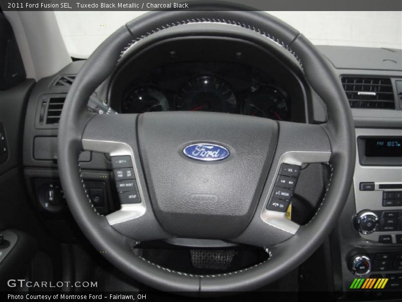 Tuxedo Black Metallic / Charcoal Black 2011 Ford Fusion SEL